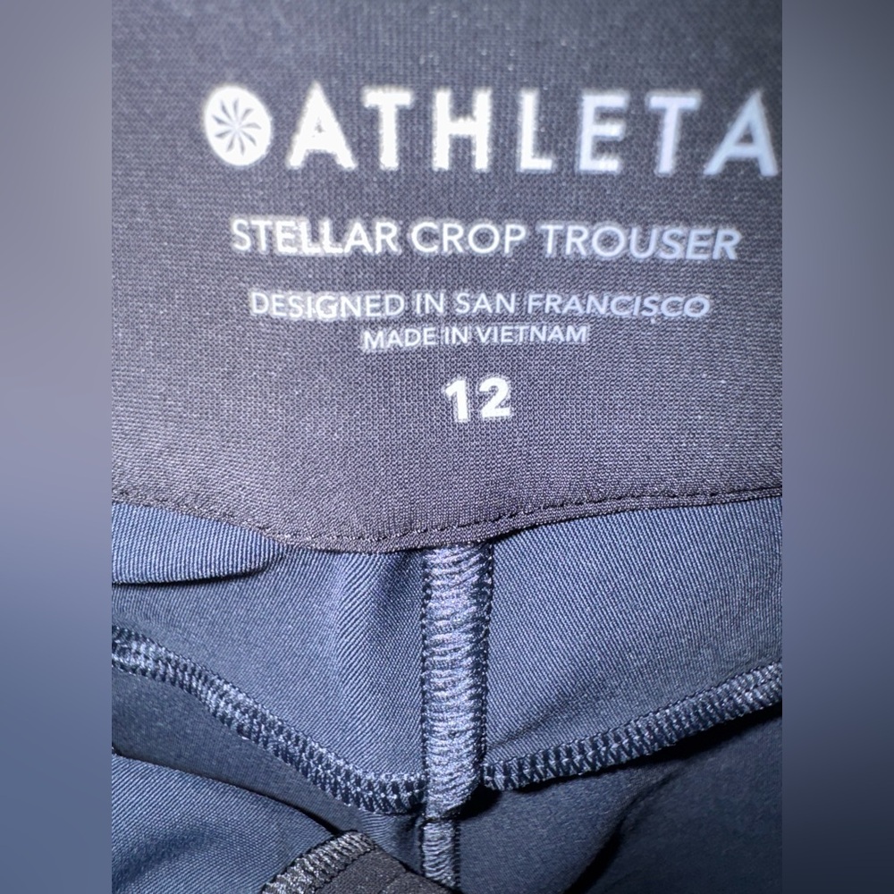Athleta Blue Ankle Pants - Picture 5 of 6